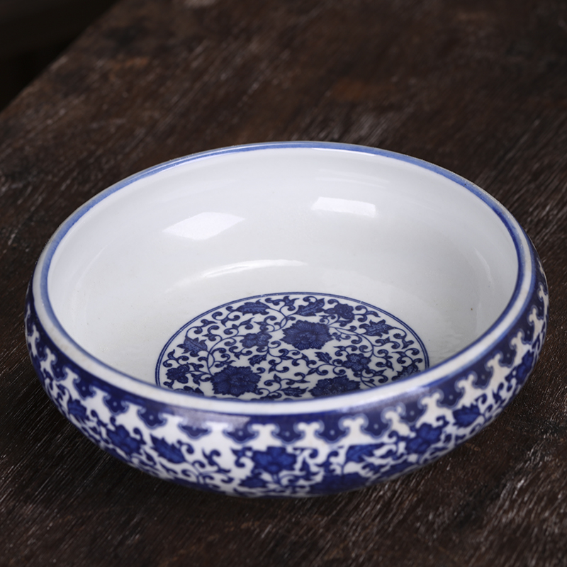 Jingdezhen Ceramics Coffee Table Ashtray Creative Restaurant Office Jahrriesnge porcelain of ashtray cna0006