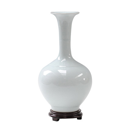 Color glaze ice cracked white vase modern fashion crafts Jahrriesnge porcelain of vase cna0016