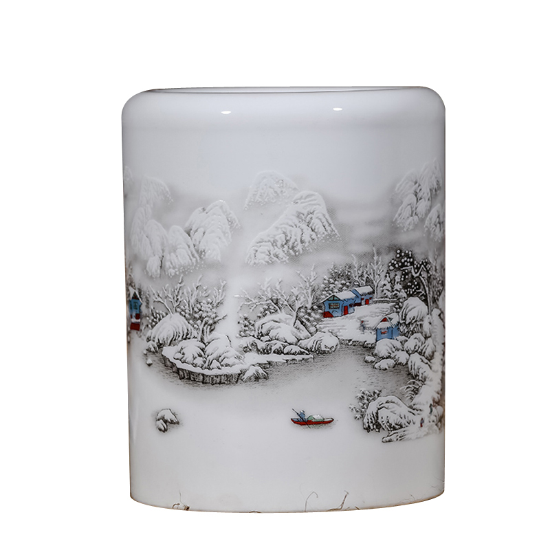 Pen holder creative fashion office study ceramic decorations Jahrriesnge porcelain of pen holder cna0018