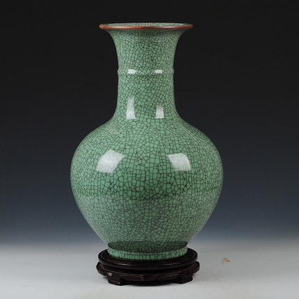 Cracked glaze vase living room decoration ornaments Jahrriesnge porcelain of vase cna0044