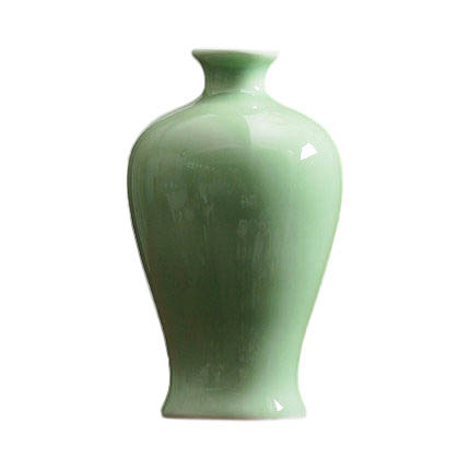 Mermaid shape ceramic small vase living room flower arrangement Jahrriesnge porcelain of green vase cna0106