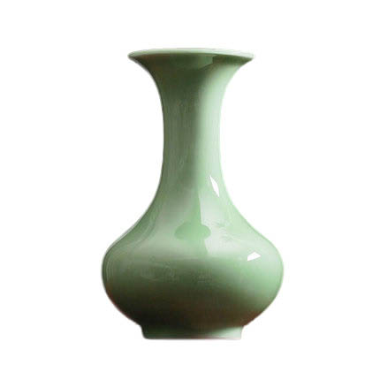 Lantern shape ceramic small vase decoration decoration crafts Jahrriesnge porcelain of green vase cna0110