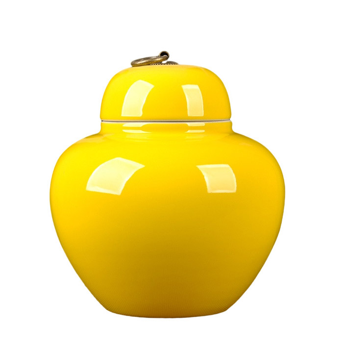 Color glaze storage tea pot ornaments for living room multiple styles Jahrriesnge porcelain of cna0137