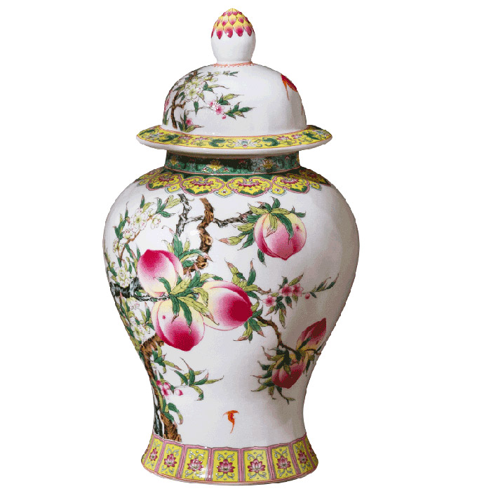 Vintage small chinese storage ceramic pottery jar for living room Jahrriesnge porcelain of vase cna0452