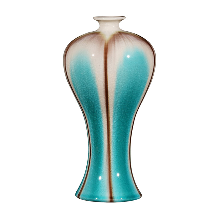 sky blue kiln cracked glaze vases for living room multiple styles Jahrriesnge porcelain of kiln crack crack glaze vase cna0845