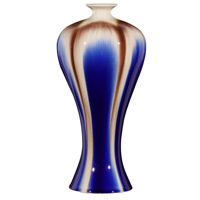 Kiln cracked glaze blue vases for living room multiple styles Jahrriesnge porcelain of kiln crack crack glaze vase cna0846