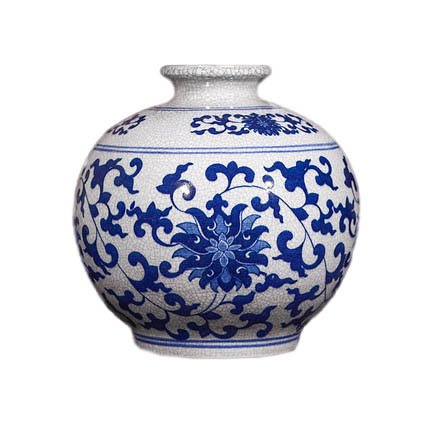 Small pomegranate shape blue and white chinese ceramic vase Jahrriesnge porcelain of white and blue vase cna0866
