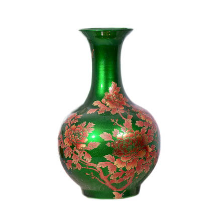 Jahrriesnge porcelain of crystal glaze vase cna0960 