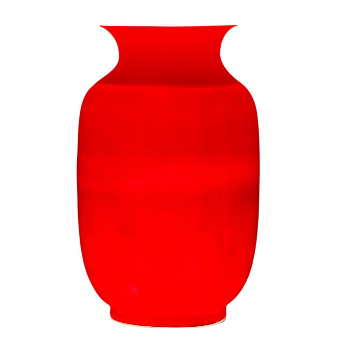 Red thin tire ceramic floor standing flower vase and ornament Jahrriesnge porcelain of crack glaze vase cna1229