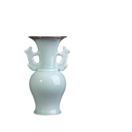 Vintage ceramic celadon vase for flower arranging home accessories Jahrriesnge porcelain of small vase cna1336