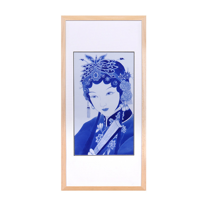 Jingdezhen Hand-painted figure hanging ceramic plate painting Hotel Jahrriesnge porcelain painting of cna1583