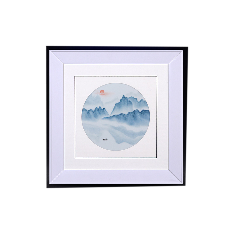 Jingdezhen hand-painted ceramic hanging plate painting wall decoration Jahrriesnge porcelain painting of cna1655