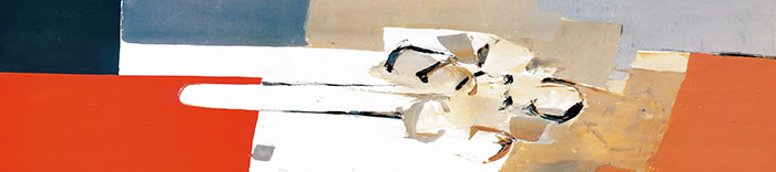 Jahrriesnge Architecture of hotel bedside long decorative painting lpf04319