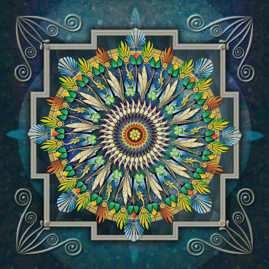 Jahrriesnge Abstract of colorful-lpf06354 