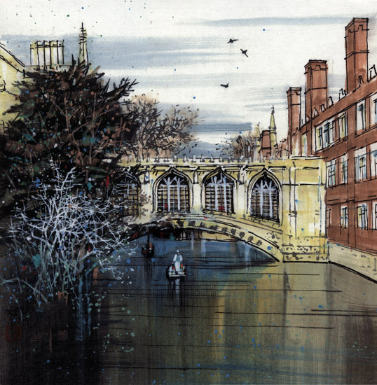 JAHRRIESNGE Landscape of bridge lpf08225 