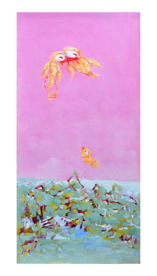 JAHRRIESNGE Landscape of birds lpf08741 