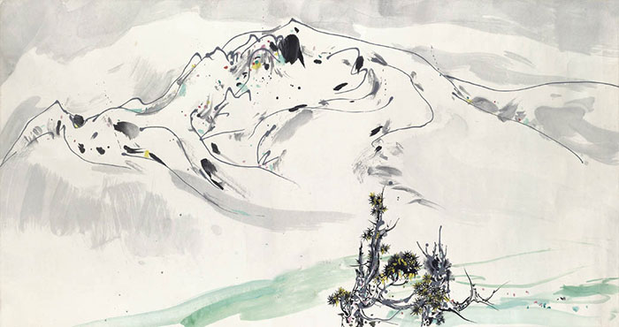 JAHRRIESNGE Landscape of hills lpf09123 