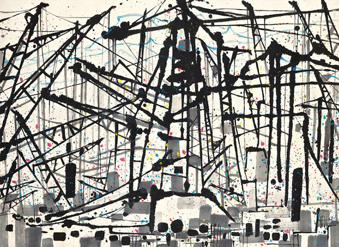 JAHRRIESNGE Landscape of untitle lpf09181 