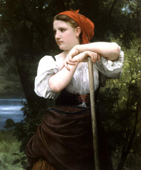 Jahrriesnge Portrait of William Adolphe Bouguereau lpf11894