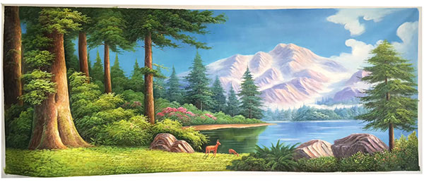 JAHRRIESNGE Landscape of montains-lpg1131 