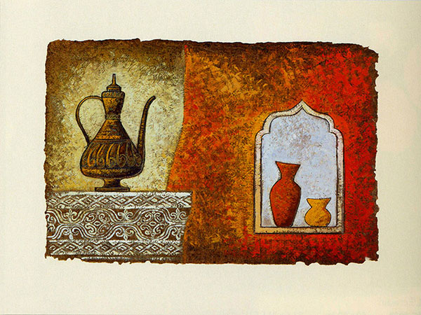 Jahrriesnge Abstract of pots lpg2093 