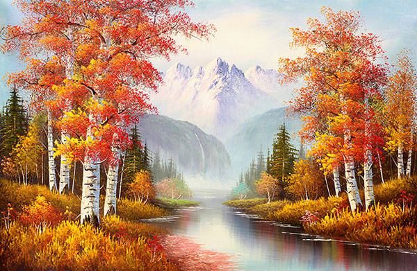 JAHRRIESNGE Landscape of trees lpg2453 